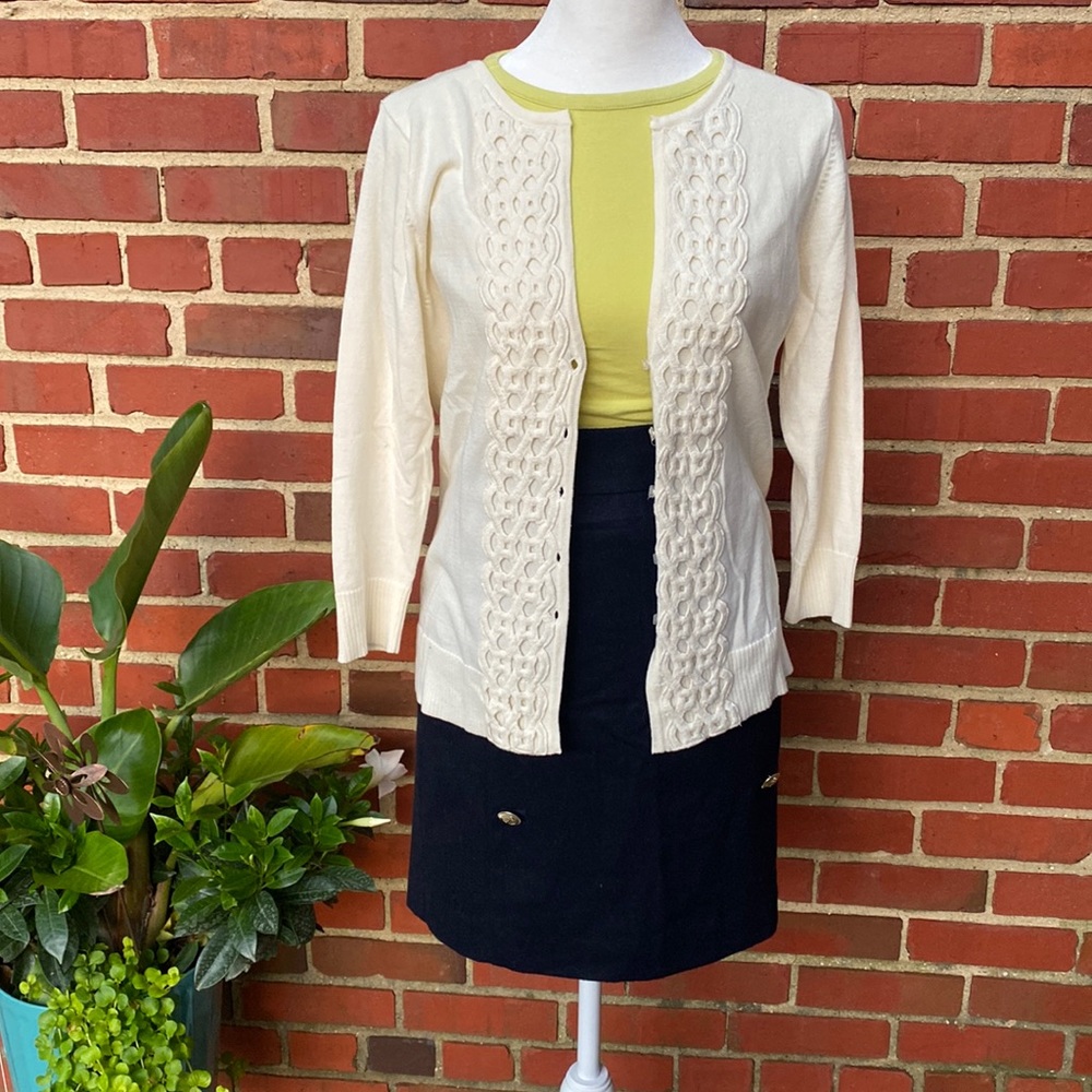 White Cardigan